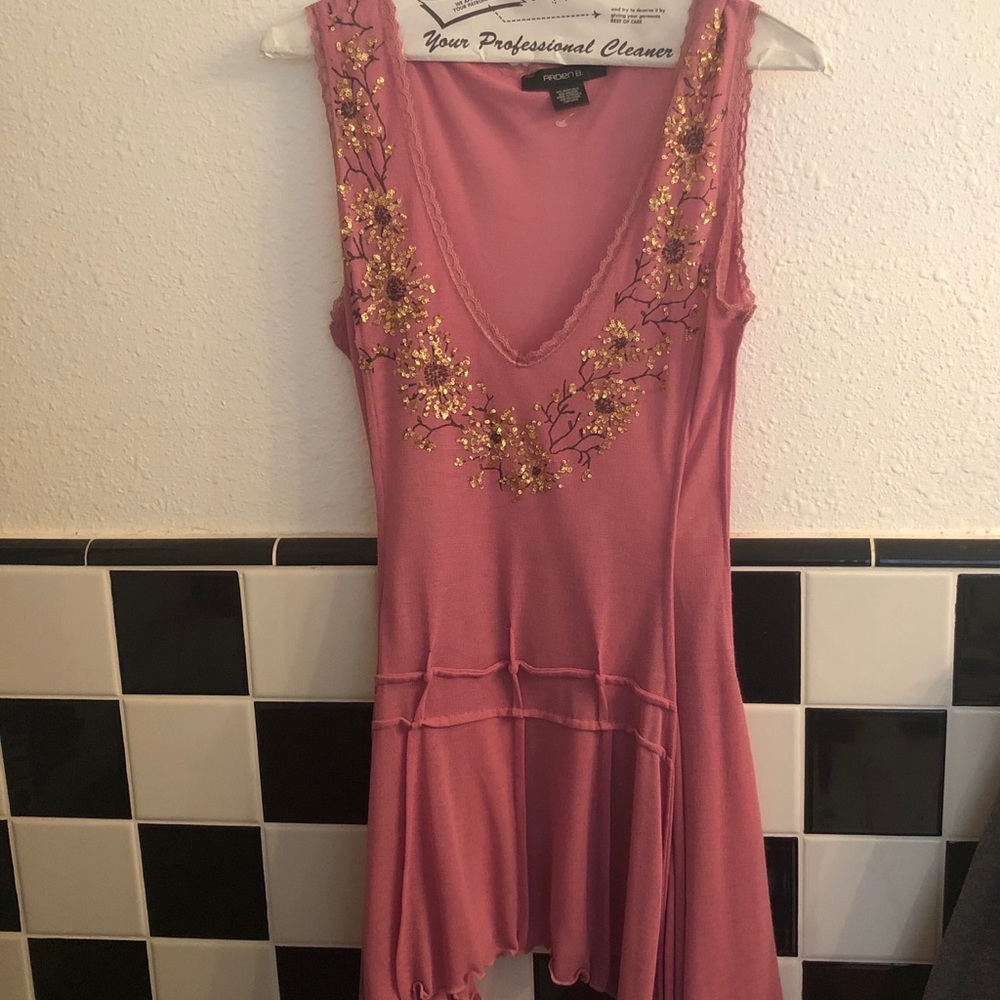 Arden B Jeweled Top Vintage M Gorgeous Color And Style Stand Out From Crowd